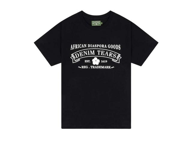 Denim Tears Denim Tears ADG Tee Black - view 1