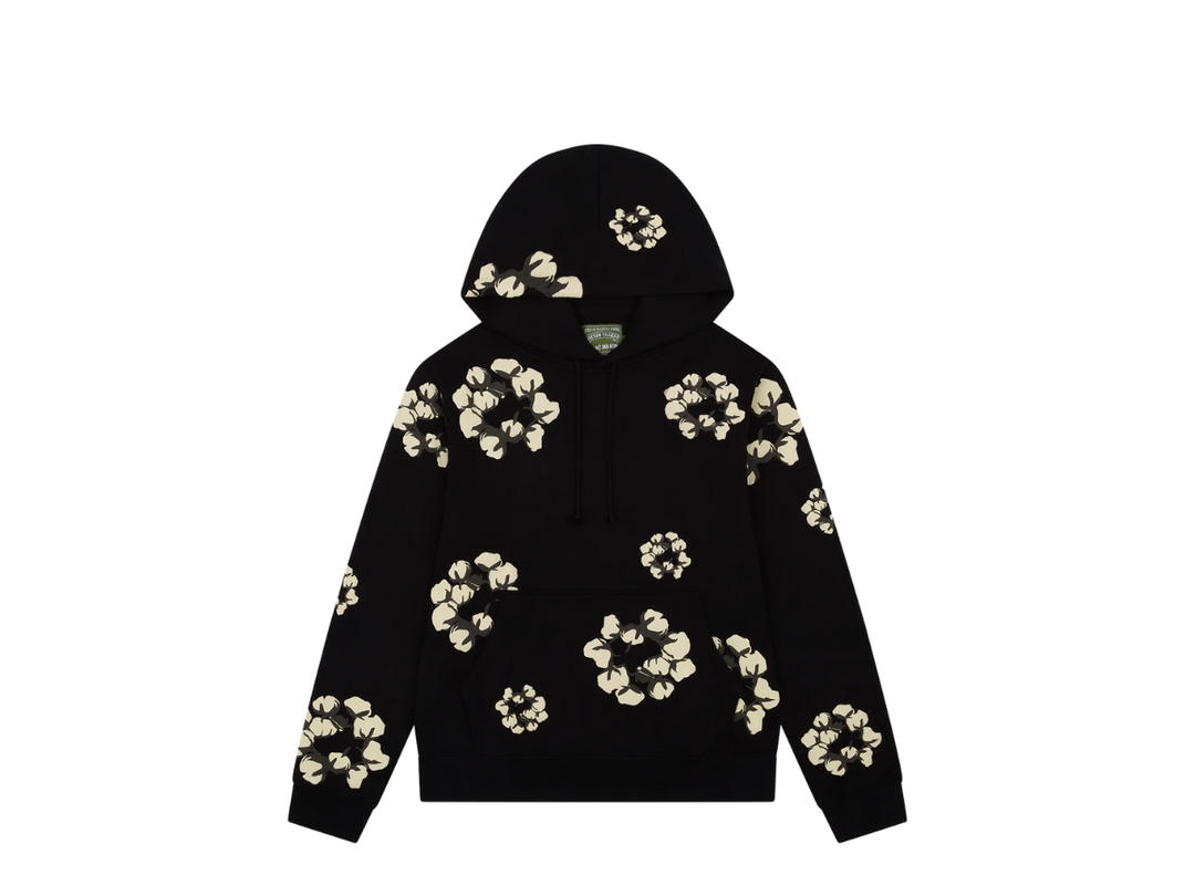 Denim Tears Denim Tears Cactus Tears Wreath Hoodie Black (FW24)