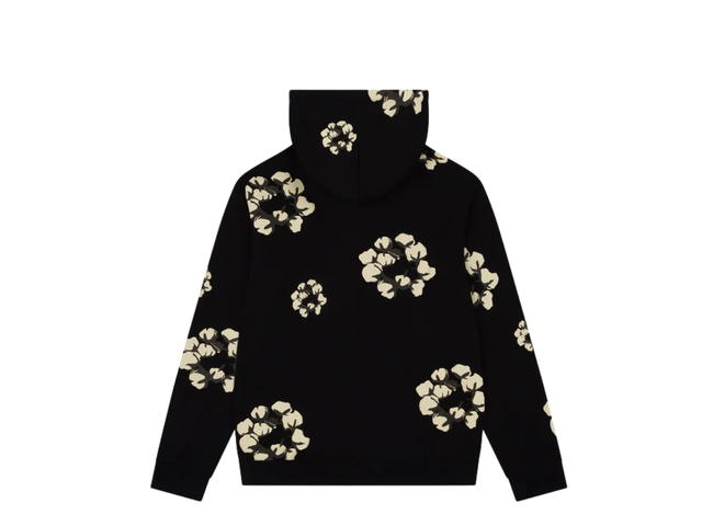 Denim Tears Denim Tears Cactus Tears Wreath Hoodie Black (FW24) - view 2