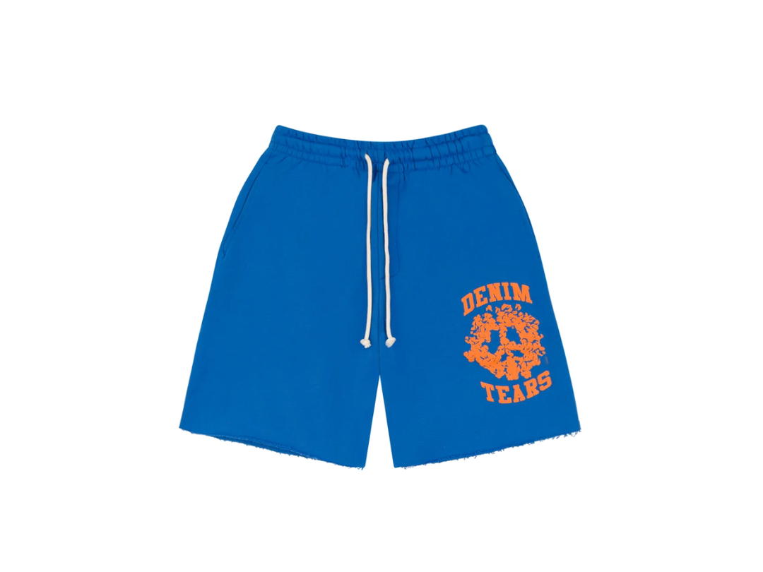 Denim Tears Denim Tears Denim University Sweat Shorts Royal Blue