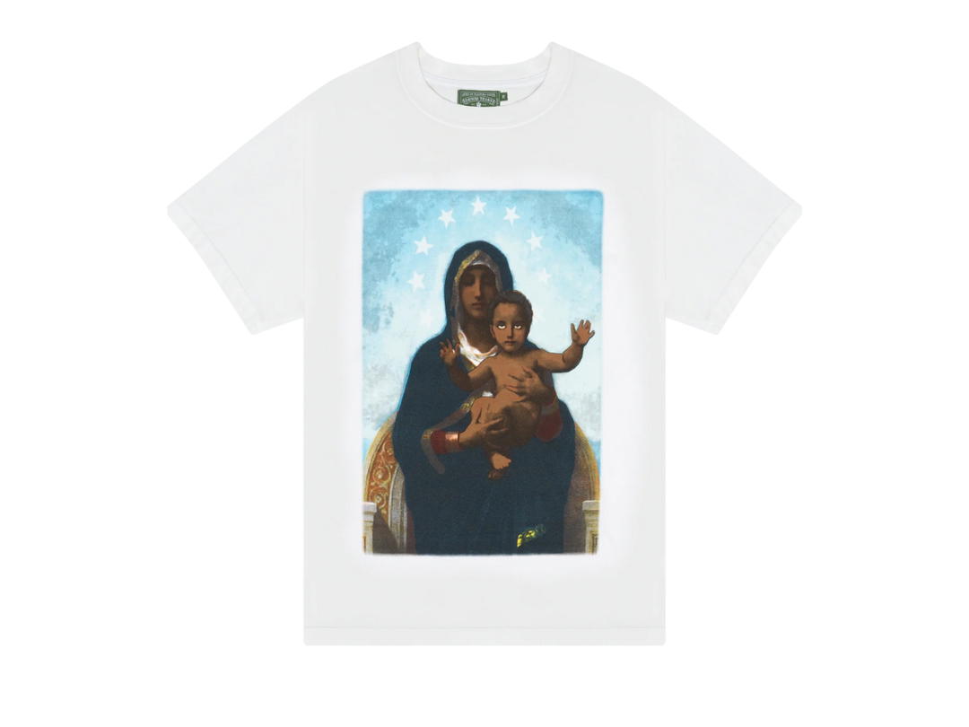 Denim Tears Denim Tears In The Arms Of The Black Madonna Tee White