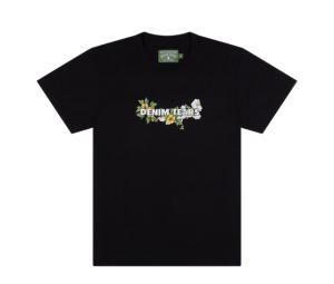 Buy Denim Tears Logo Tee Black at Sasom – Authentic and Ready to Ship