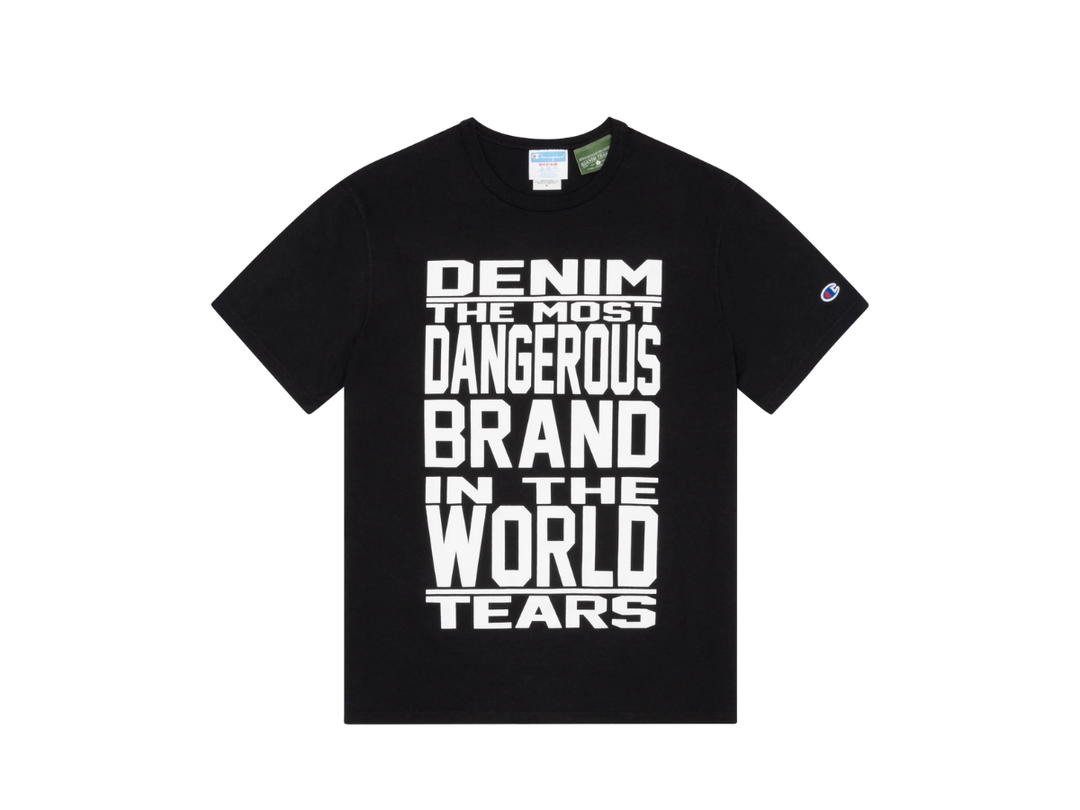 Denim Tears Denim Tears Mission Statement Tee Black