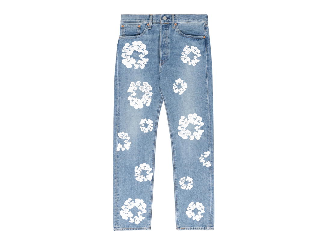 Denim Tears Denim Tears The Cotton Wreath Jean Light Wash