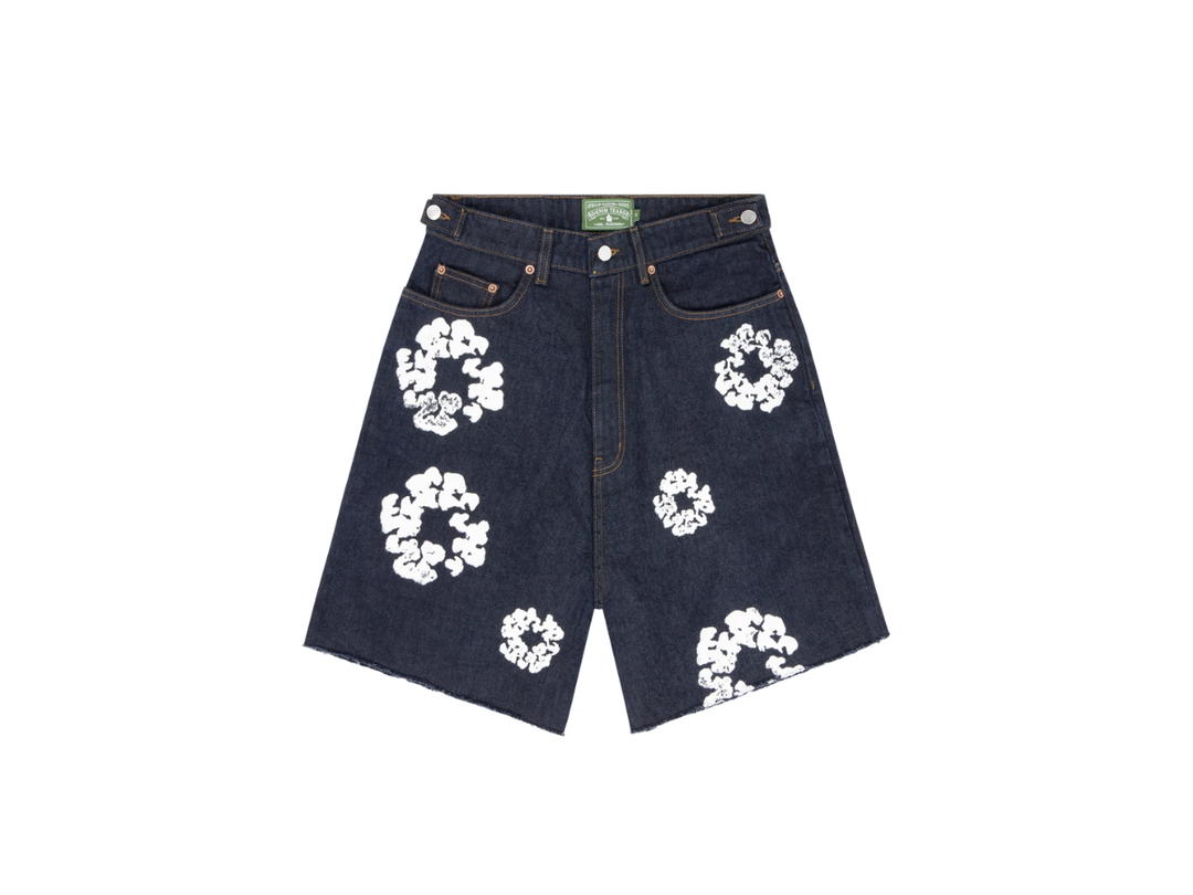 Denim Tears Denim Tears The Cotton Wreath Jean Short Selvedge Raw