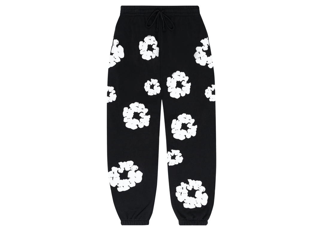 Denim Tears Denim Tears The Cotton Wreath Sweatpants Black