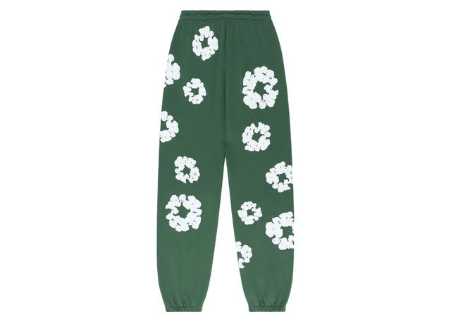 Denim Tears Denim Tears The Cotton Wreath Sweatpants Green - view 2