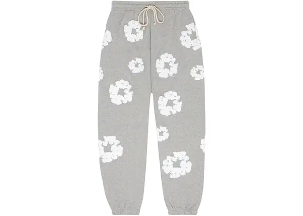 Buy Denim Tears The Cotton Wreath Sweatpants Grey at Sasom – Authentic and Ready to Ship