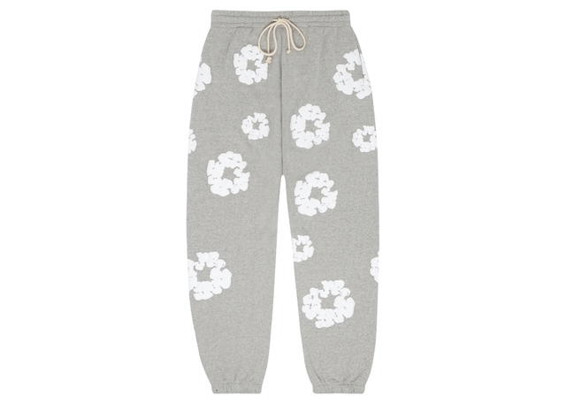 Denim Tears Denim Tears The Cotton Wreath Sweatpants Grey - view 1