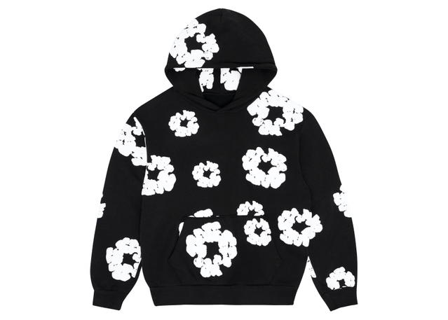 Denim Tears Denim Tears The Cotton Wreath Sweatshirt Black - view 1
