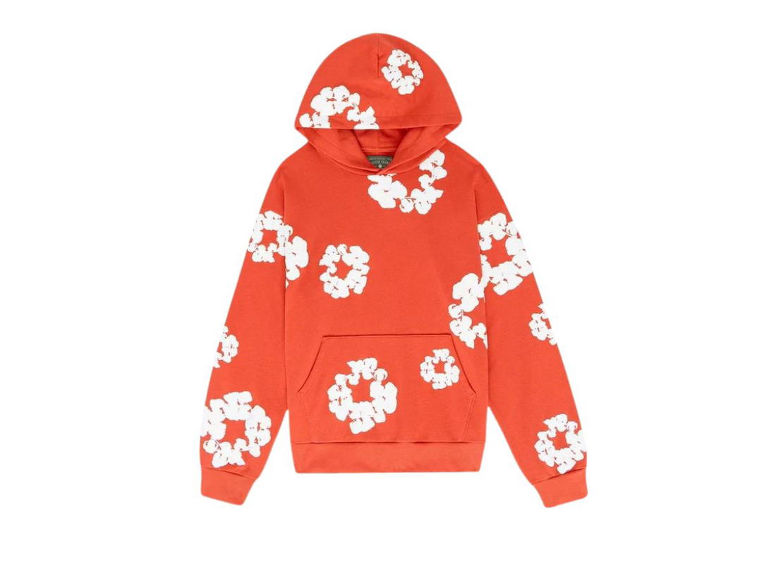 Denim Tears Denim Tears The Cotton Wreath Sweatshirt Orange (FW23)