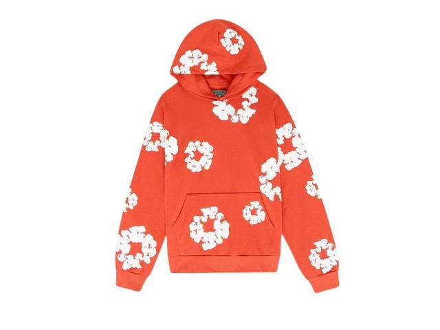 Denim Tears Denim Tears The Cotton Wreath Sweatshirt Orange (FW23) - view 1