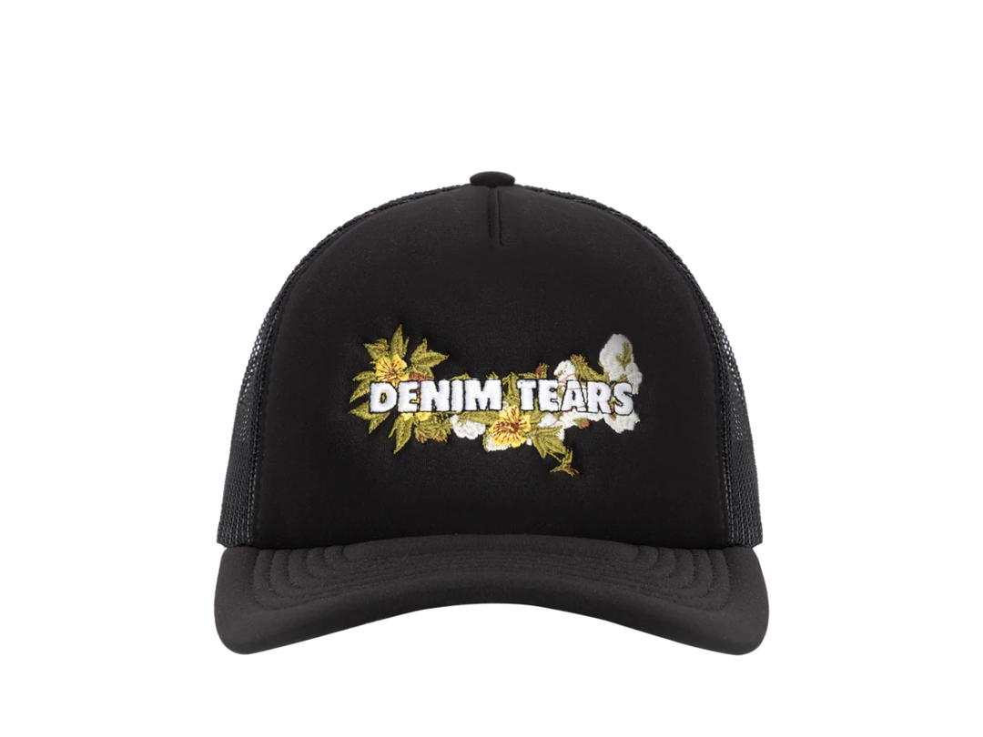 Denim Tears Denim Tears Trucker Hat Black