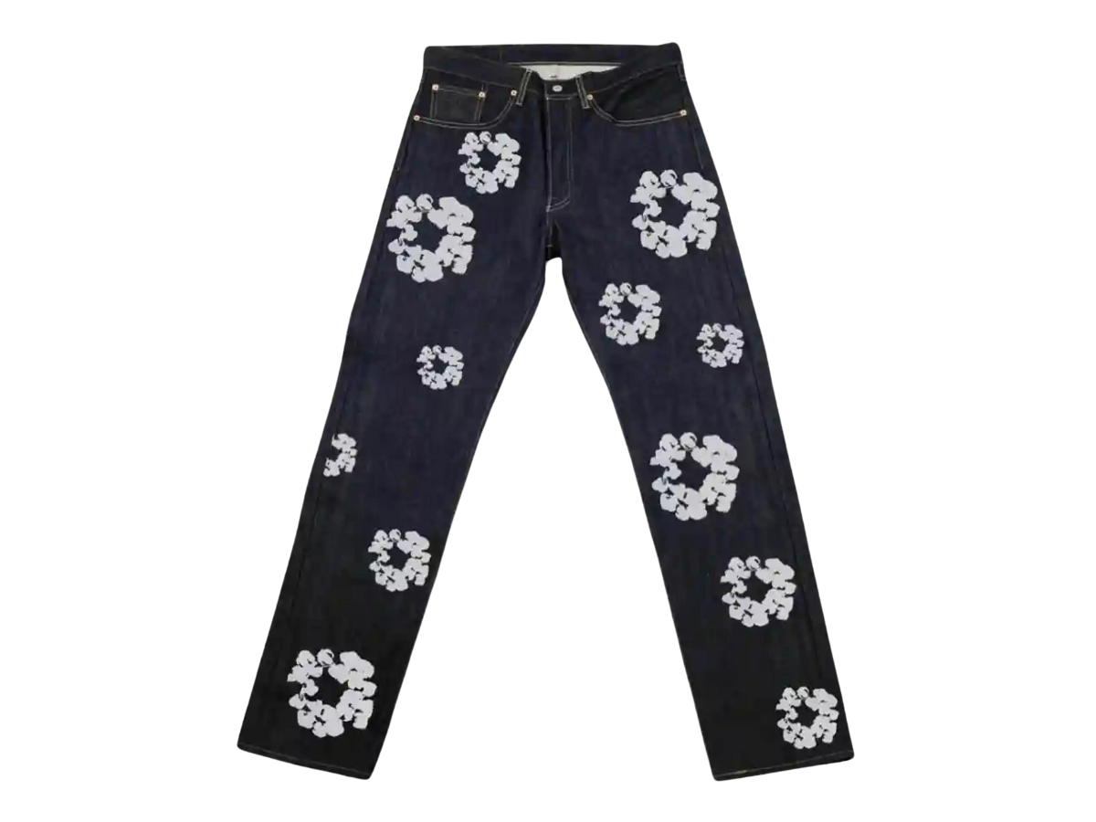 Denim Tears Denim Tears x Levi's Cotton Wreath Jean Raw Indigo