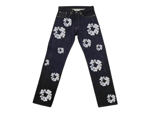 Denim Tears Denim Tears x Levi's Cotton Wreath Jean Raw Indigo - view 1