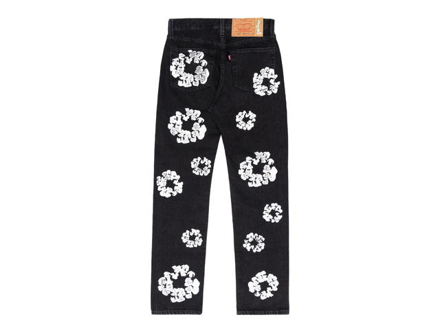 Denim Tears Denim Tears x Levi's The Cotton Wreath Jean Black - view 2