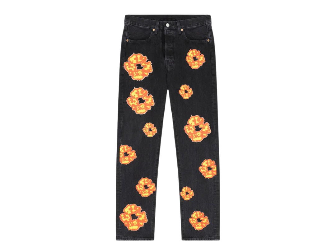 Denim Tears Denim Tears x Offset 501 Jeans Black (FW23)