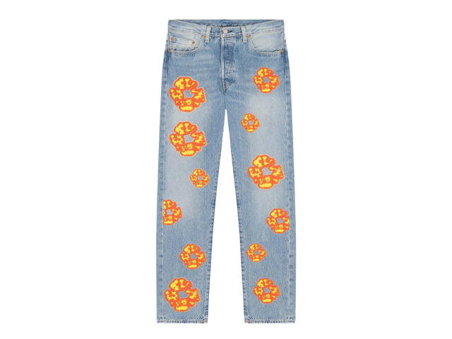 Denim Tears Denim Tears x Offset 501 Jeans Light Wash - view 1