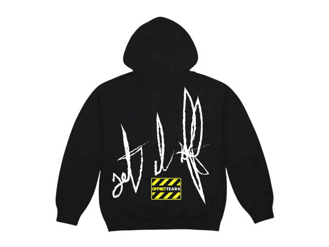 Denim Tears Denim Tears x Offset Hoodie Black (FW23) - view 2