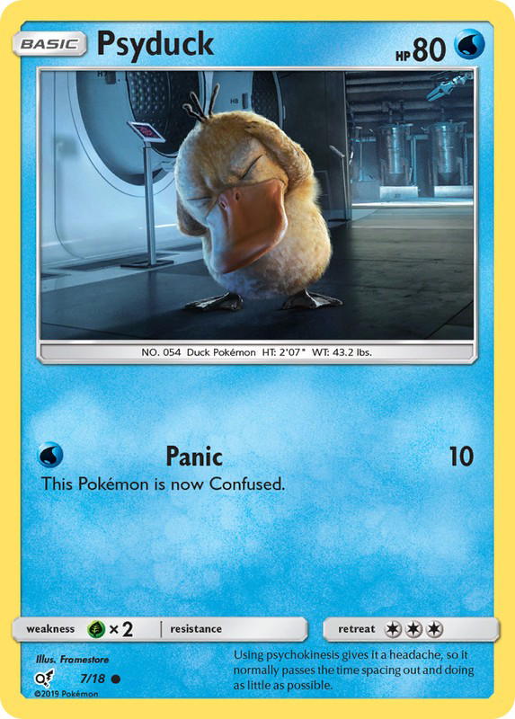 Pokemon Pokemon Psyduck C [DET 7/18] Sun & Moon "Detective Pikachu" (EN)