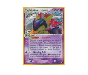 Buy Pokemon Typhlosion δ H [DF 12/101] EX "Dragon Frontiers" (EN) at Sasom – Authentic and Ready to Ship