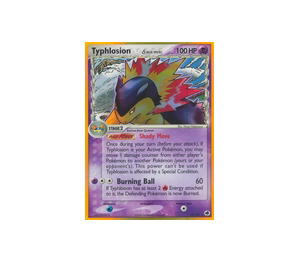 Buy Pokemon Typhlosion δ H [DF 12/101] EX "Dragon Frontiers" [ReverseHolo] (EN) at Sasom – Authentic and Ready to Ship