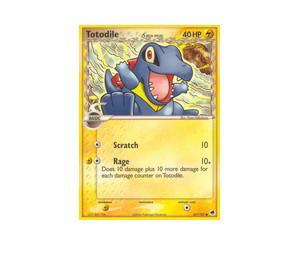 Buy Pokemon Totodile δ C [DF 67/101] EX "Dragon Frontiers" (EN) at Sasom – Authentic and Ready to Ship