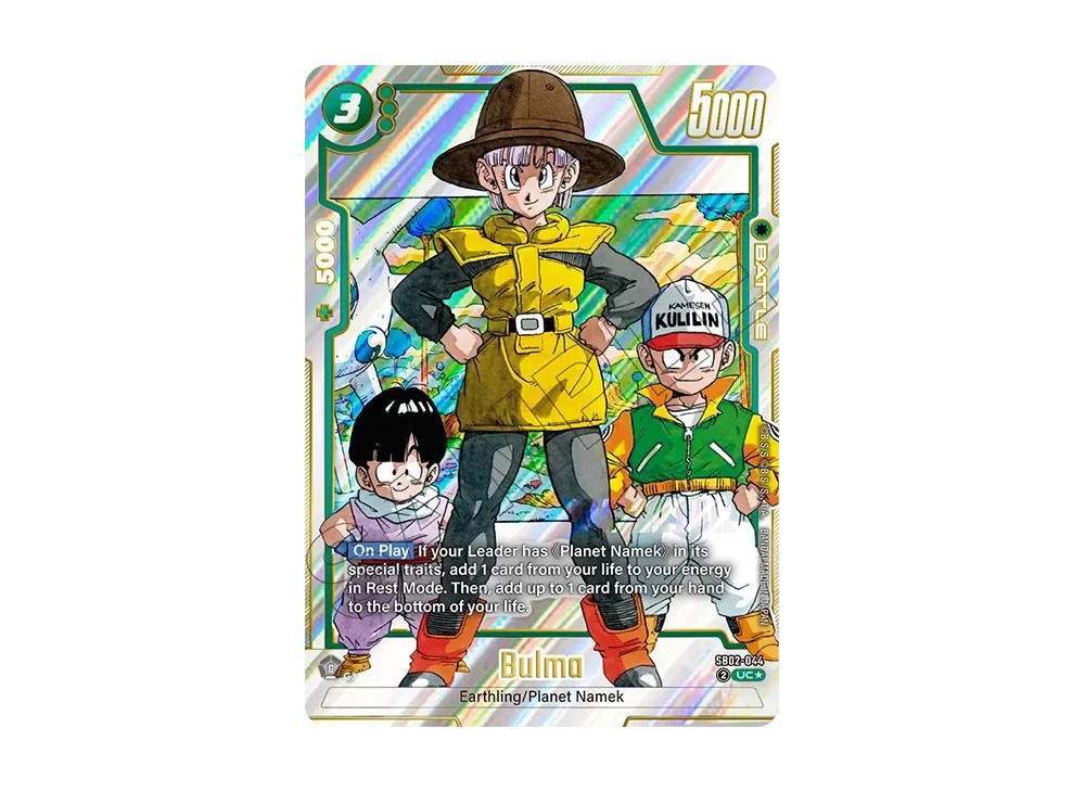 Dragon Ball Dragon Ball Bulma UC* [SB02-044] FUSION WORLD "MANGA BOOSTER 02" [EN] (JP)
