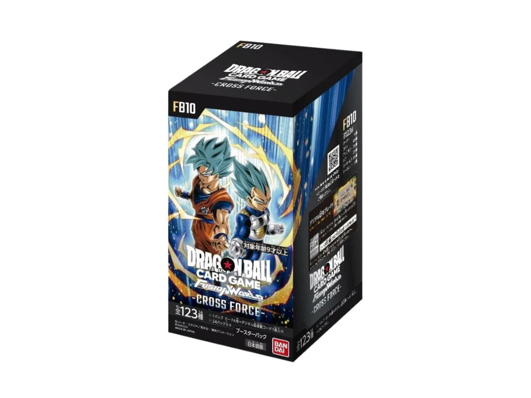 Dragon Ball Dragon Ball [FB10] "Fusion World " Booster Box CROSS FORCE (JP)