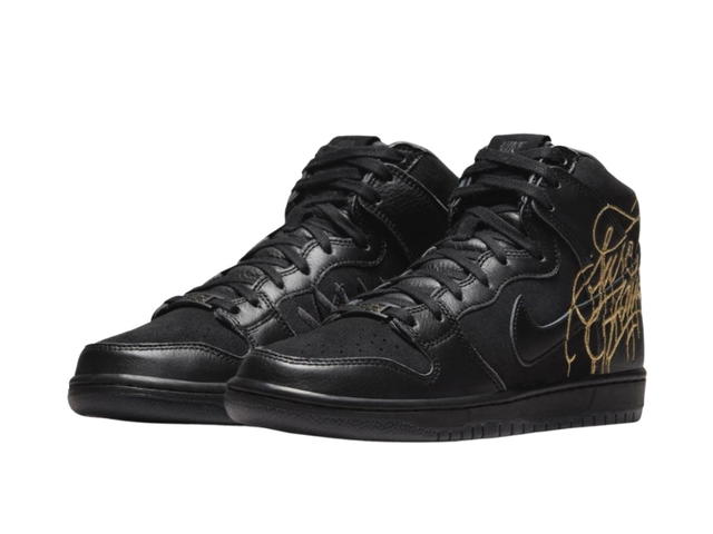 Nike Nike SB Dunk High FAUST Black Gold (Special Box) - view 3