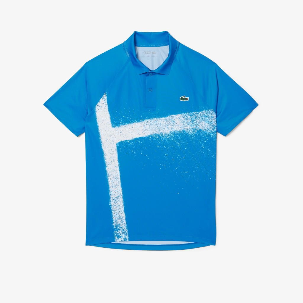Lacoste Lacoste Tennis x Novak Djokovic On Court Polo Shirt Navy