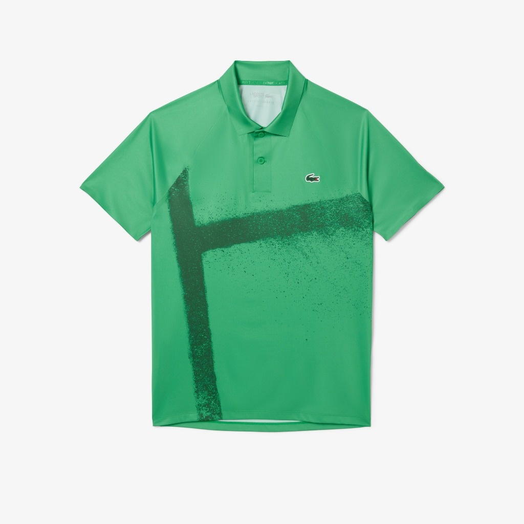 Lacoste Lacoste Tennis x Novak Djokovic On Court Polo Shirt Green