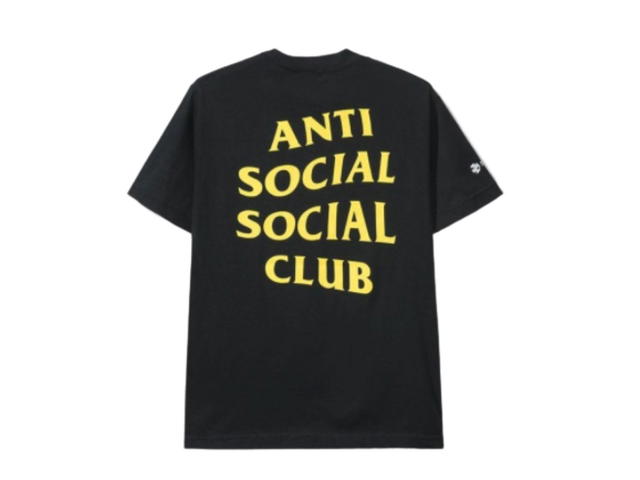 Anti Social Social Club DHL x ASSC Black Tee - view 2