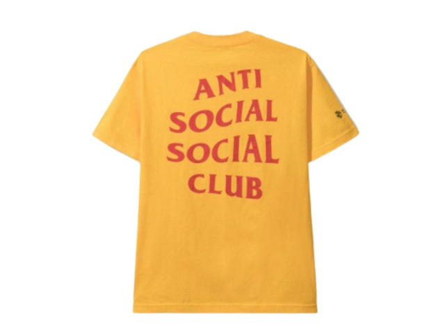 Anti Social Social Club DHL x ASSC Gold Tee - view 2