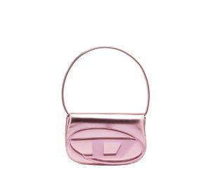 Buy Diesel 1DR Shoulder Bag In Mirrored Leather Pink at Sasom – Authentic and Ready to Ship