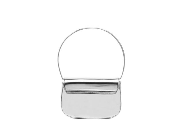 Diesel Diesel 1DR Shoulder Bag In Mirrored Leather Silver - view 2