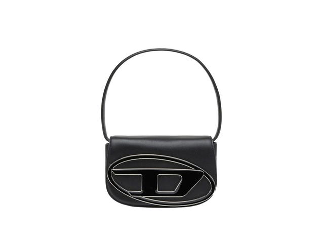 Diesel Diesel 1DR Shoulder Bag In Nappa Leather Black - view 1