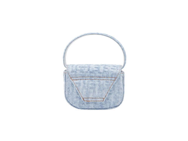 Diesel Diesel 1DR XS Mini Bag In Monogram Denim Light Blue - view 2