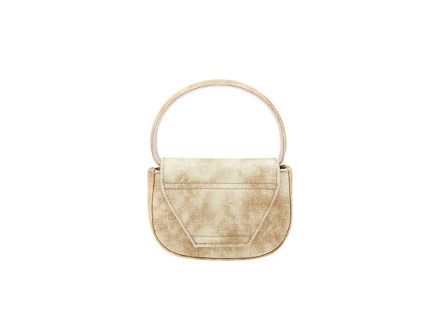 Diesel Diesel 1DR XS Mini Bag In Waxed Canvas Yellow - view 2