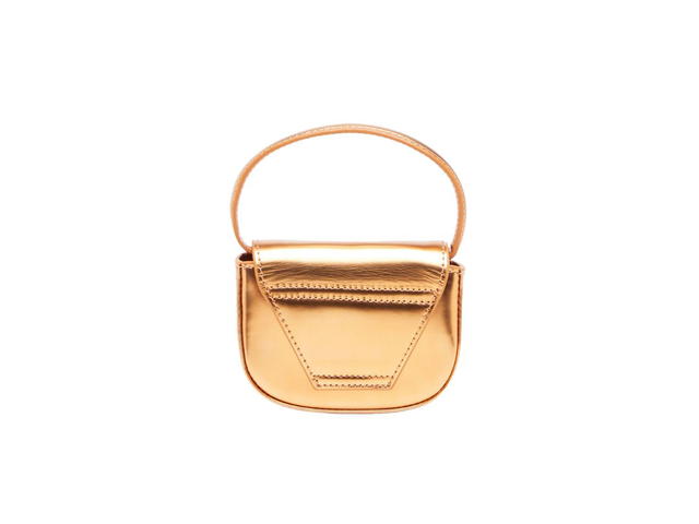 Diesel Diesel 1DR XS/S Mini Bag In Mirrored Leather Orange - view 2