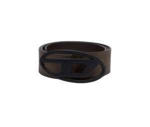 Buy Diesel B-1DR Rev Reversible Leather Belt With D Logo Buckle Black at Sasom – Authentic and Ready to Ship