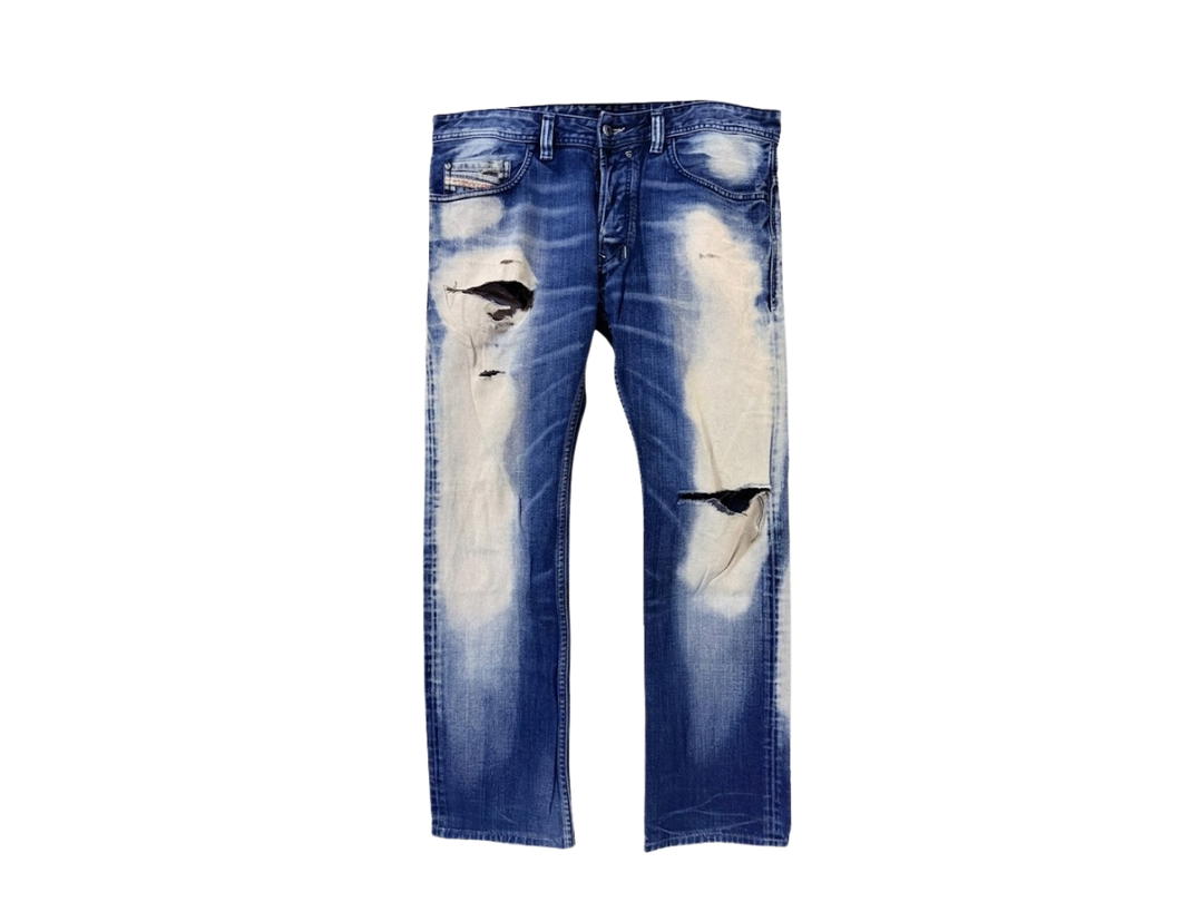 Diesel Diesel Edition Distressed Jeans Blue