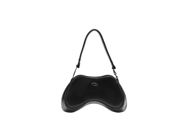 Diesel Diesel Play Shoulder Bag In Polyurethane Black - view 1