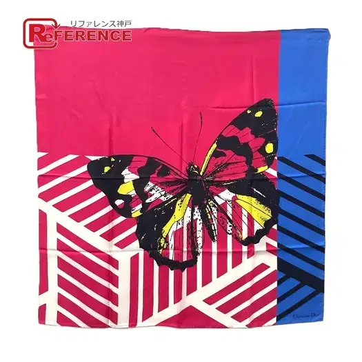Buy Dior 22ANP090I610 Butterfly butterfly  Scarf silk pink/blue at Sasom – Authentic and Ready to Ship