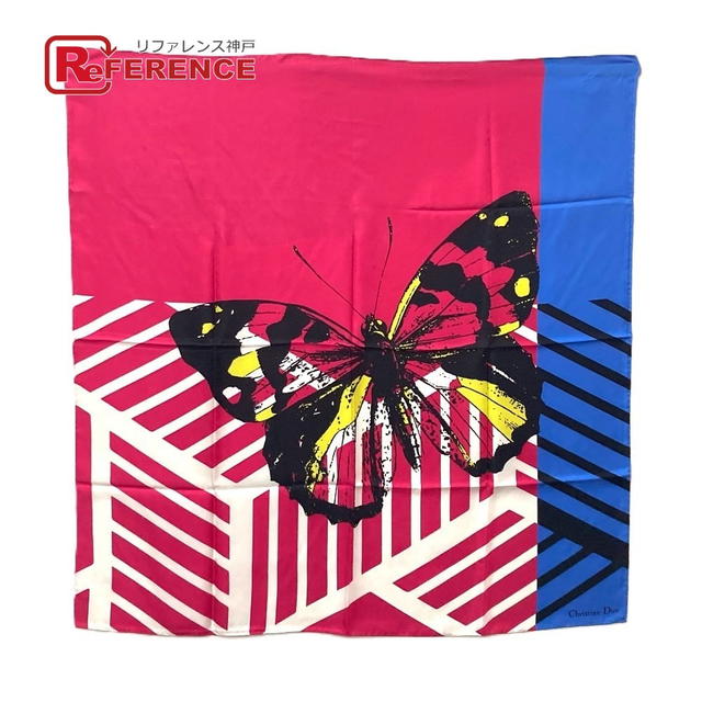 Dior Dior 22ANP090I610 Butterfly butterfly Scarf silk pink/blue - view 1