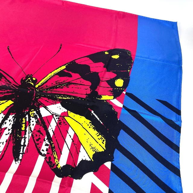 Dior Dior 22ANP090I610 Butterfly butterfly Scarf silk pink/blue - view 4