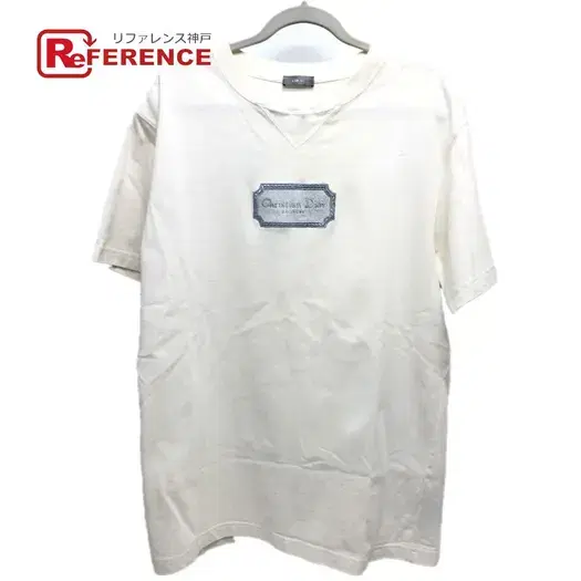 Buy Dior 243J685B0 logo embroidery Apparel Tops Short Sleeve T-Shirt cotton White at Sasom – Authentic and Ready to Ship