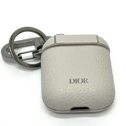 Buy DIOR 2PUKH190YUZ Logo Earphone Case AirPods Accessory Case Leather at Sasom – Authentic and Ready to Ship