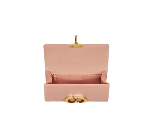 Dior Dior 30 Montaigne Bag In Rose Des Vents Box Calfskin With Gold-finish Metal - view 3