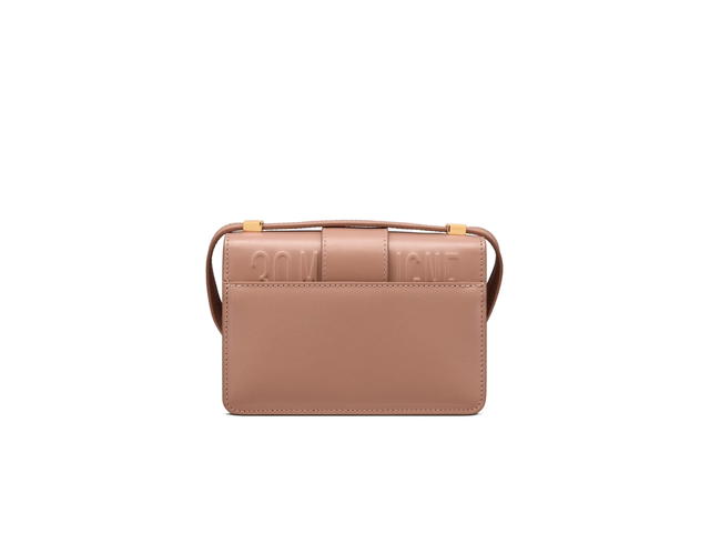 Dior Dior 30 Montaigne Bag Micro In Rose Des Vents Box Calfskin With Gold-finish Metal - view 2